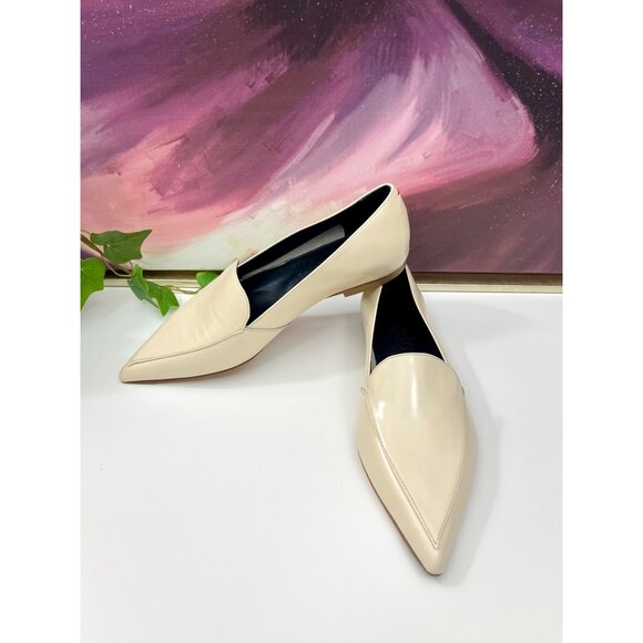 Aeyde Martha Pointed Toe Flats in Creamy  Size EU 36 / US 6 - Picture 5 of 13